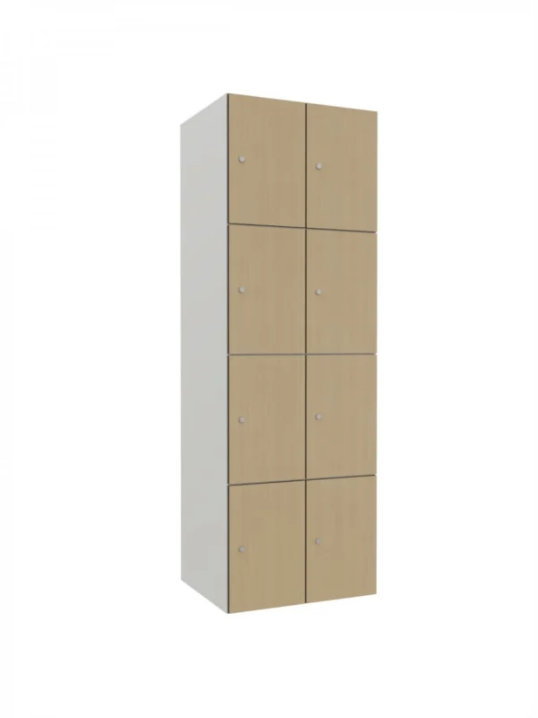 Modułowa szafka metal z HPL - Combo 4 poziomy