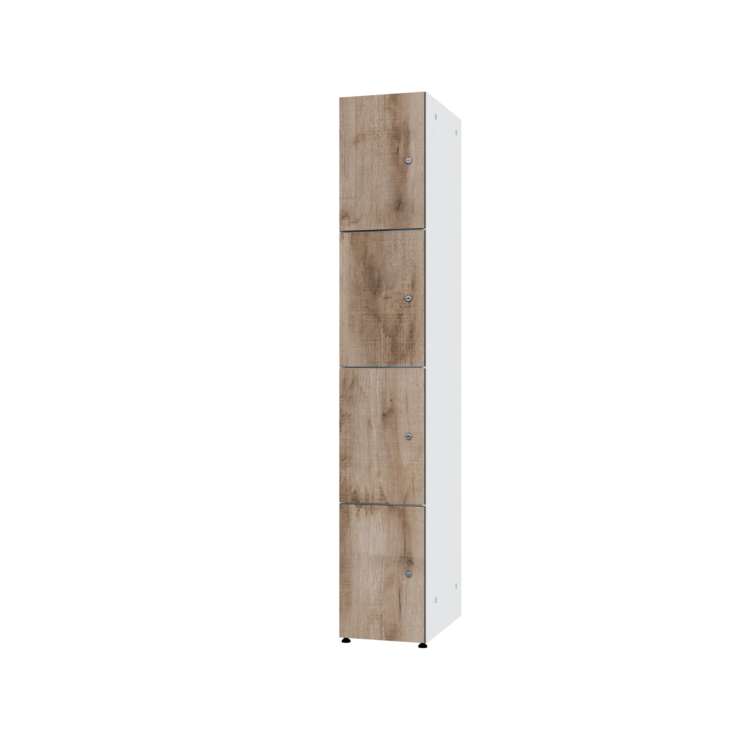 Modułowa szafka metal z HPL - Combo 4 poziomy - obrazek 4