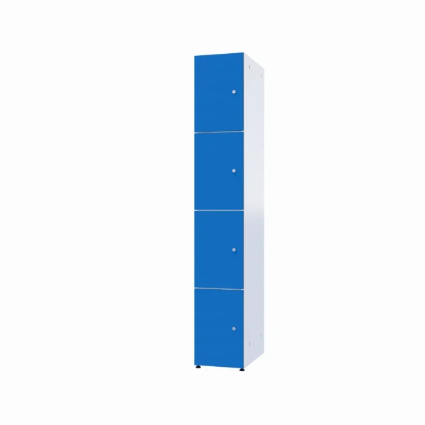 Modułowa szafka metal z HPL - Combo 4 poziomy