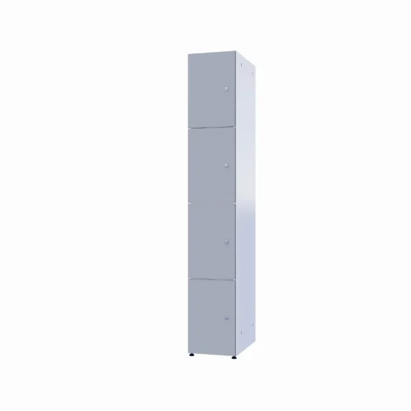 Modułowa szafka metal z HPL - Combo 4 poziomy
