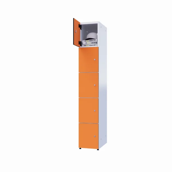 Depozytowa szafka metal z HPL - Combo