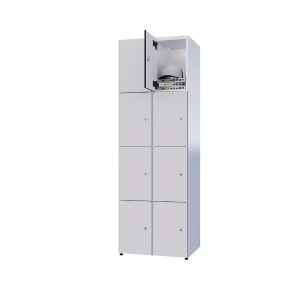 Modułowa szafka metal z HPL - Combo 4 poziomy