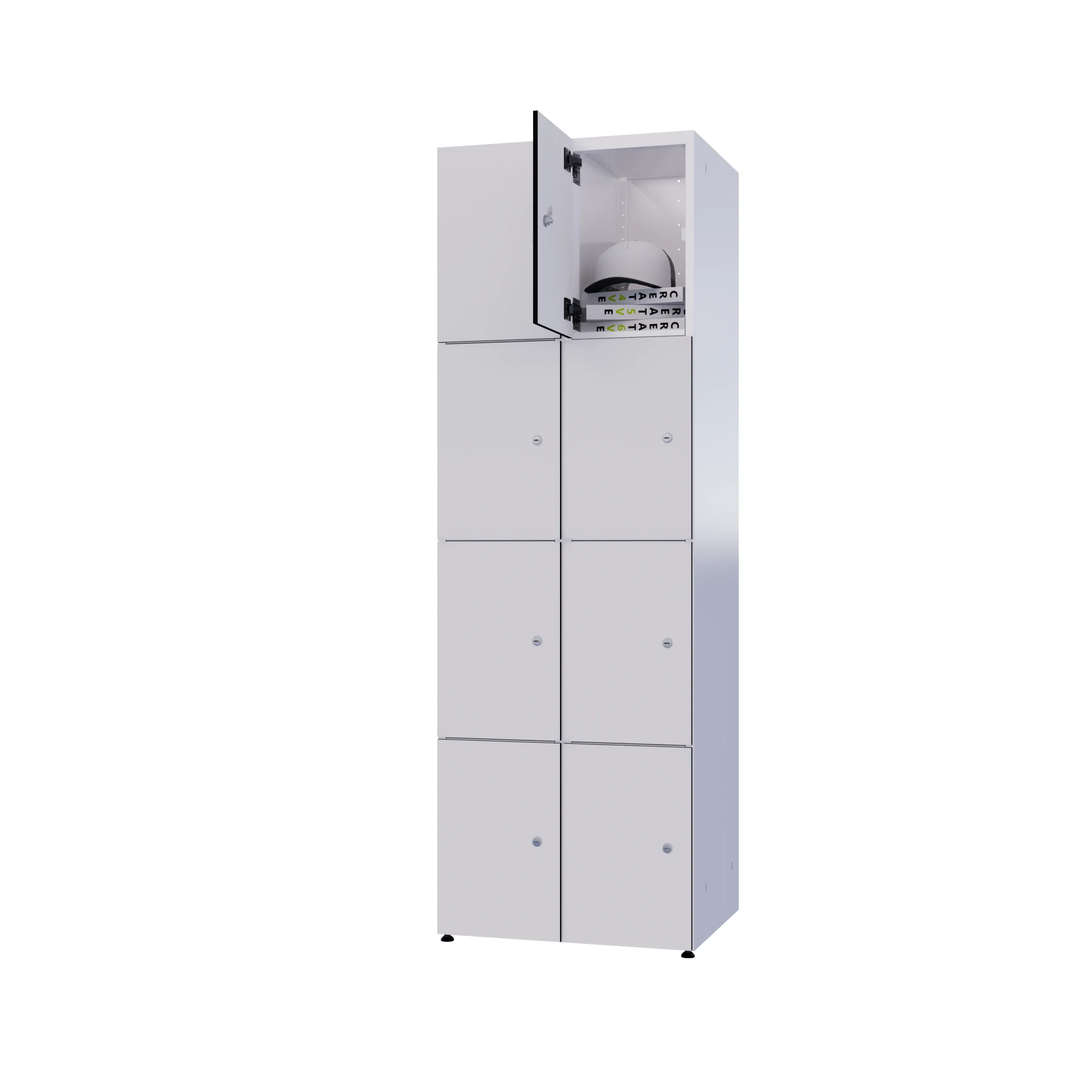 Modułowa szafka metal z HPL - Combo 4 poziomy - obrazek 33
