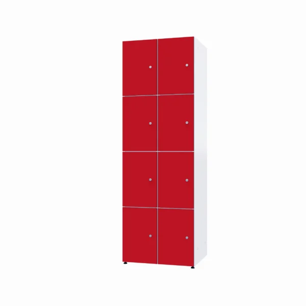 Modułowa szafka metal z HPL - Combo 4 poziomy