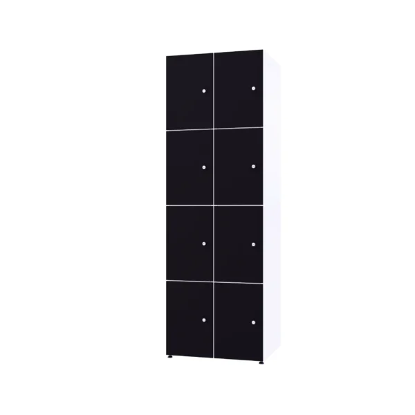 Modułowa szafka metal z HPL - Combo 4 poziomy
