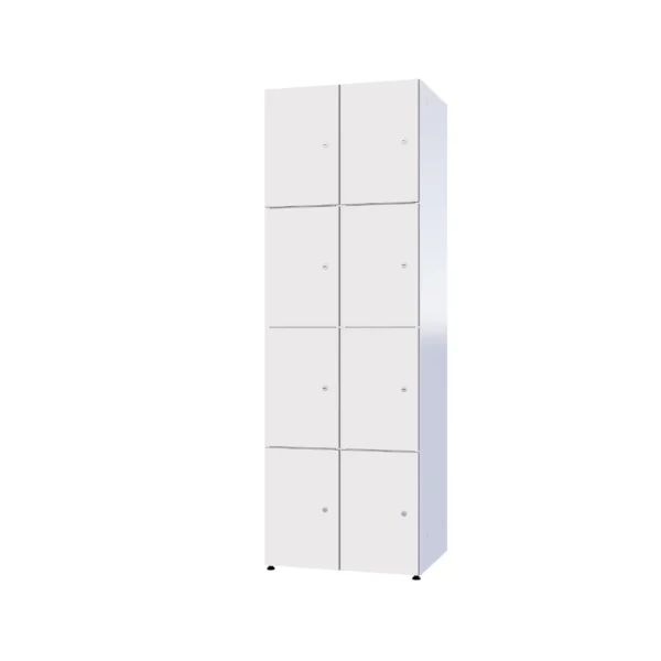 Modułowa szafka metal z HPL - Combo 4 poziomy