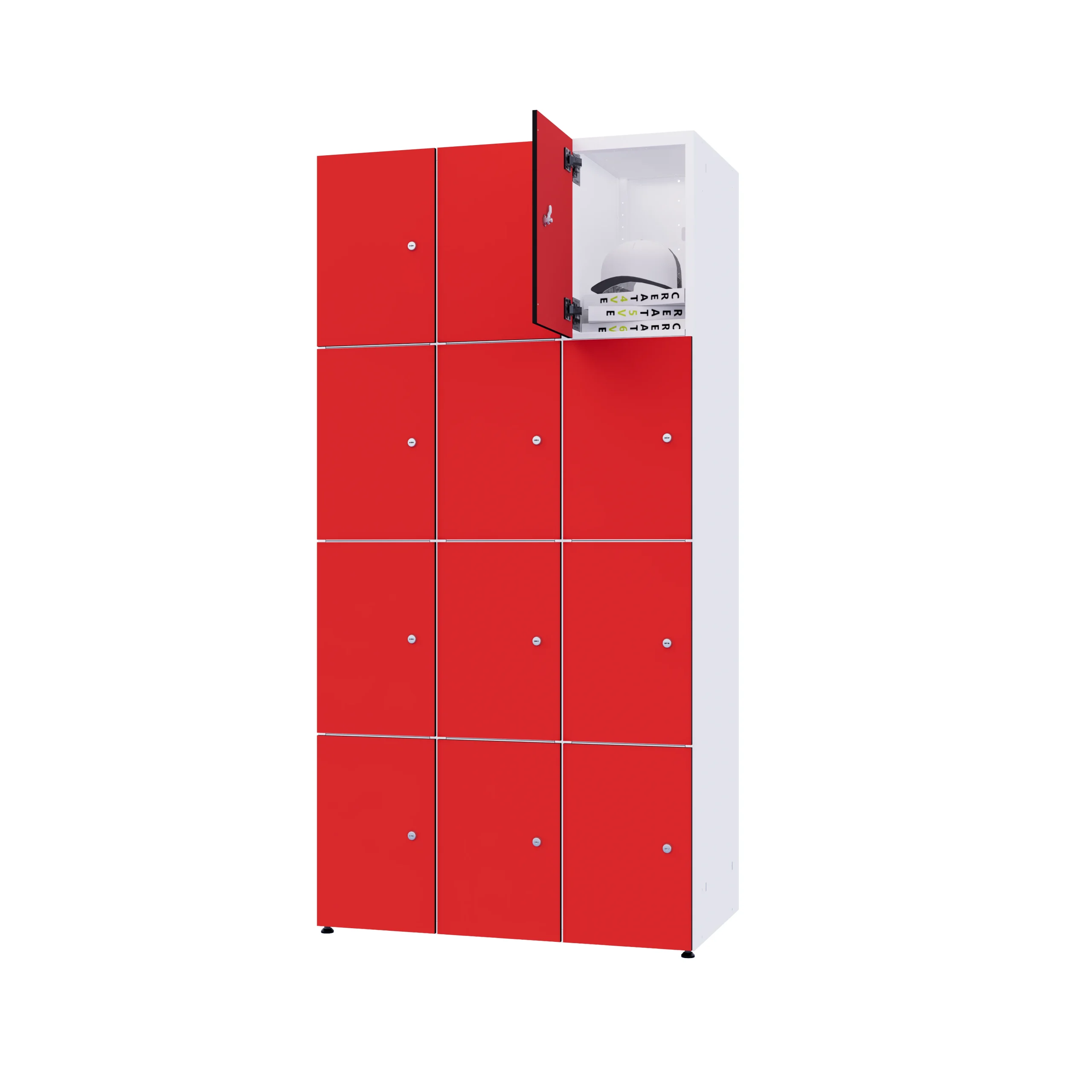 Modułowa szafka metal z HPL - Combo 4 poziomy - obrazek 63