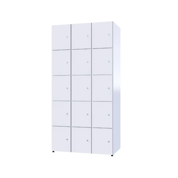 Depozytowa szafka metal z HPL - Combo