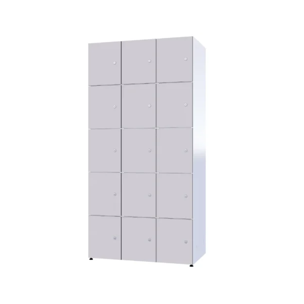 Depozytowa szafka metal z HPL - Combo