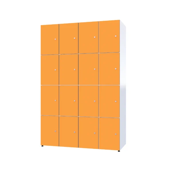 Modułowa szafka metal z HPL - Combo 4 poziomy