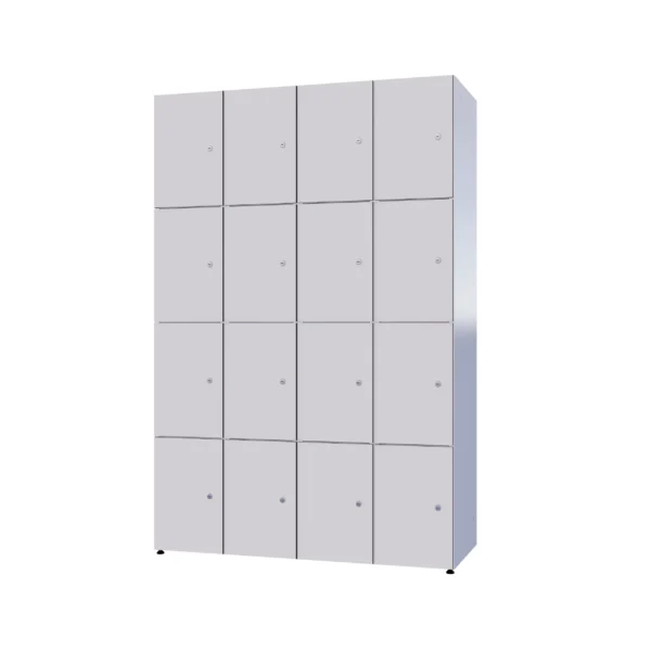 Modułowa szafka metal z HPL - Combo 4 poziomy