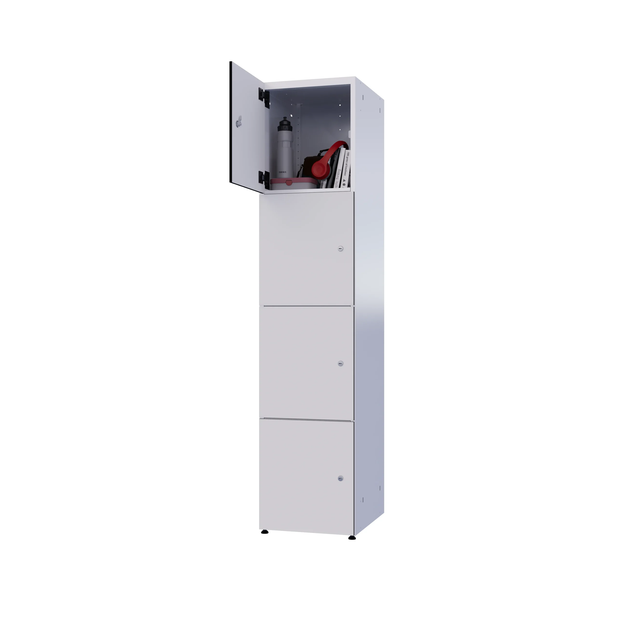 Modułowa szafka metal z HPL - Combo 4 poziomy - obrazek 18