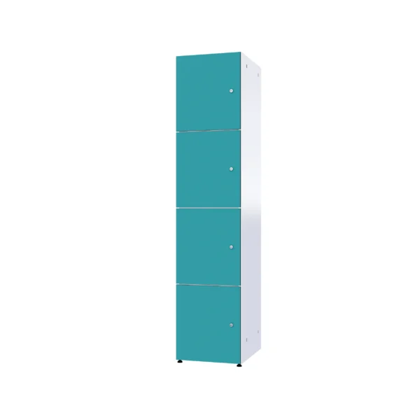 Modułowa szafka metal z HPL - Combo 4 poziomy