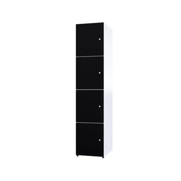 Modułowa szafka metal z HPL - Combo 4 poziomy