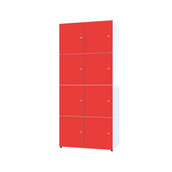 Modułowa szafka metal z HPL - Combo 4 poziomy