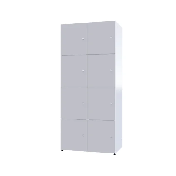 Modułowa szafka metal z HPL - Combo 4 poziomy