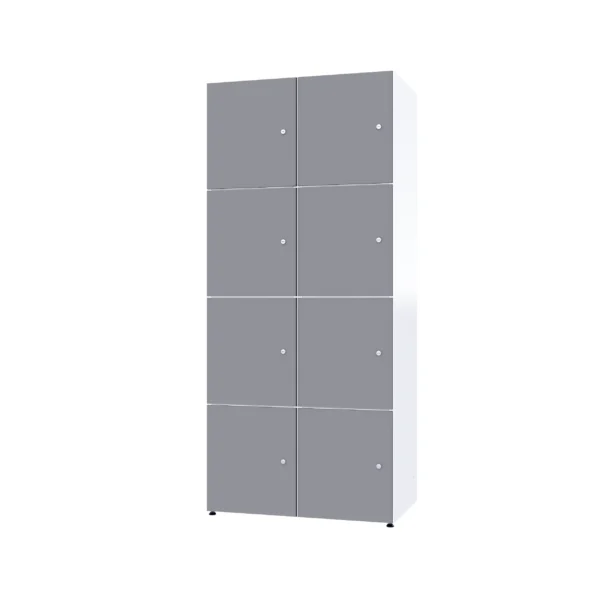 Modułowa szafka metal z HPL - Combo 4 poziomy