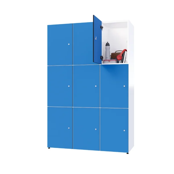 Modułowa szafka metal z HPL - Combo