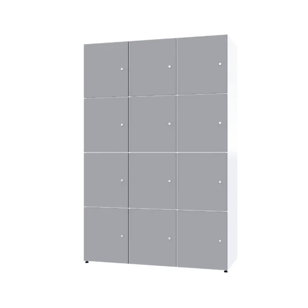 Modułowa szafka metal z HPL - Combo 4 poziomy
