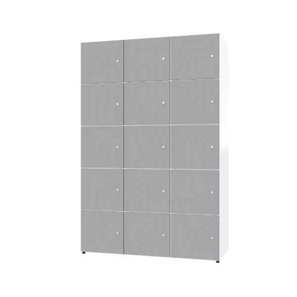 Depozytowa szafka metal z HPL - Combo