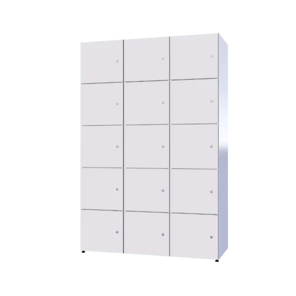 Depozytowa szafka metal z HPL - Combo