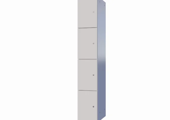 Modułowa szafka metal z LPW - Combo 4 poziomy