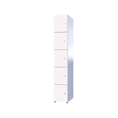 Depozytowa szafka metal z LPW - Combo w kolorze białym