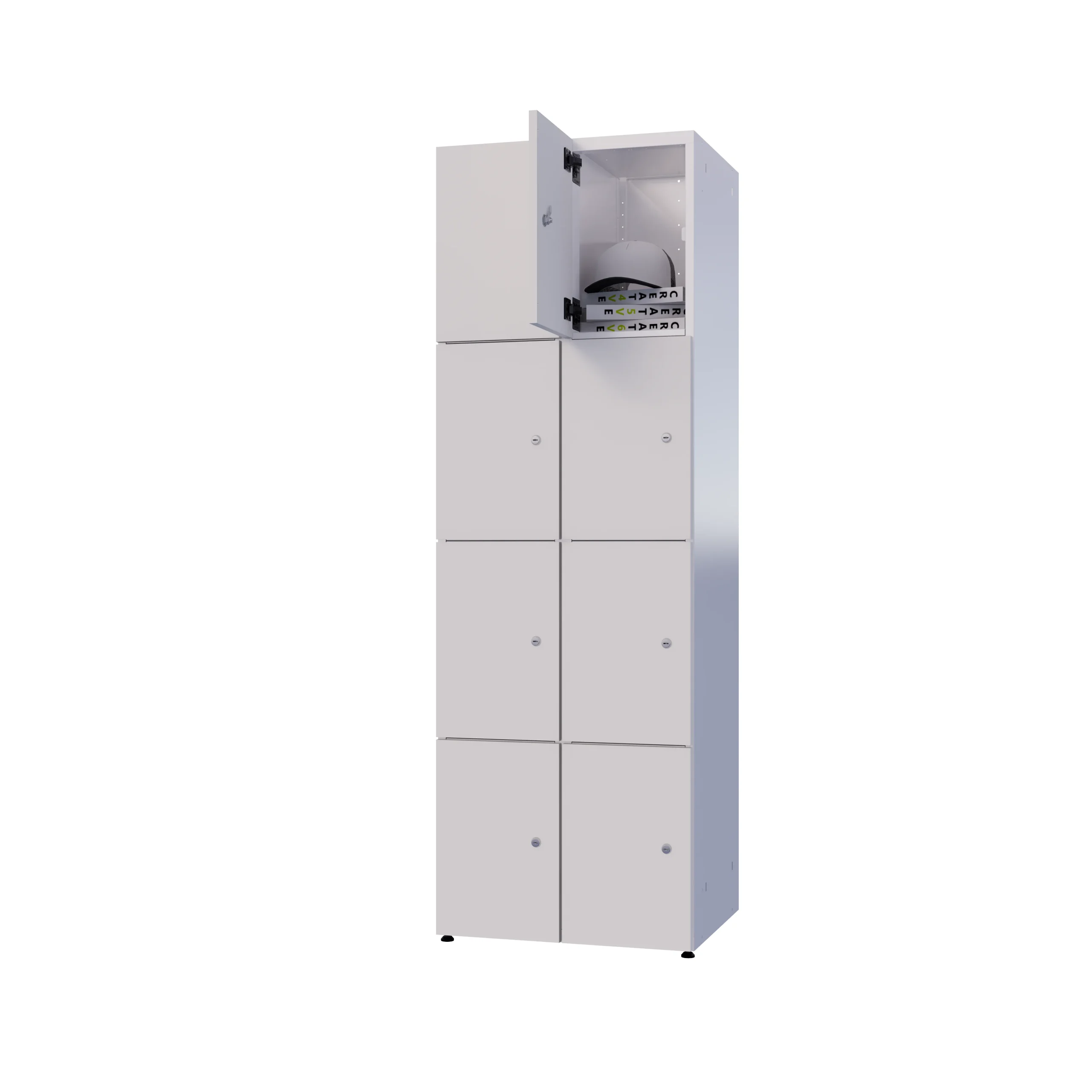 Modułowa szafka metal z LPW - Combo 4 poziomy - obrazek 14