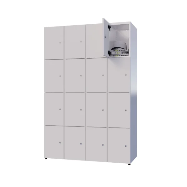 Modułowa szafka metal z LPW - Combo 4 poziomy
