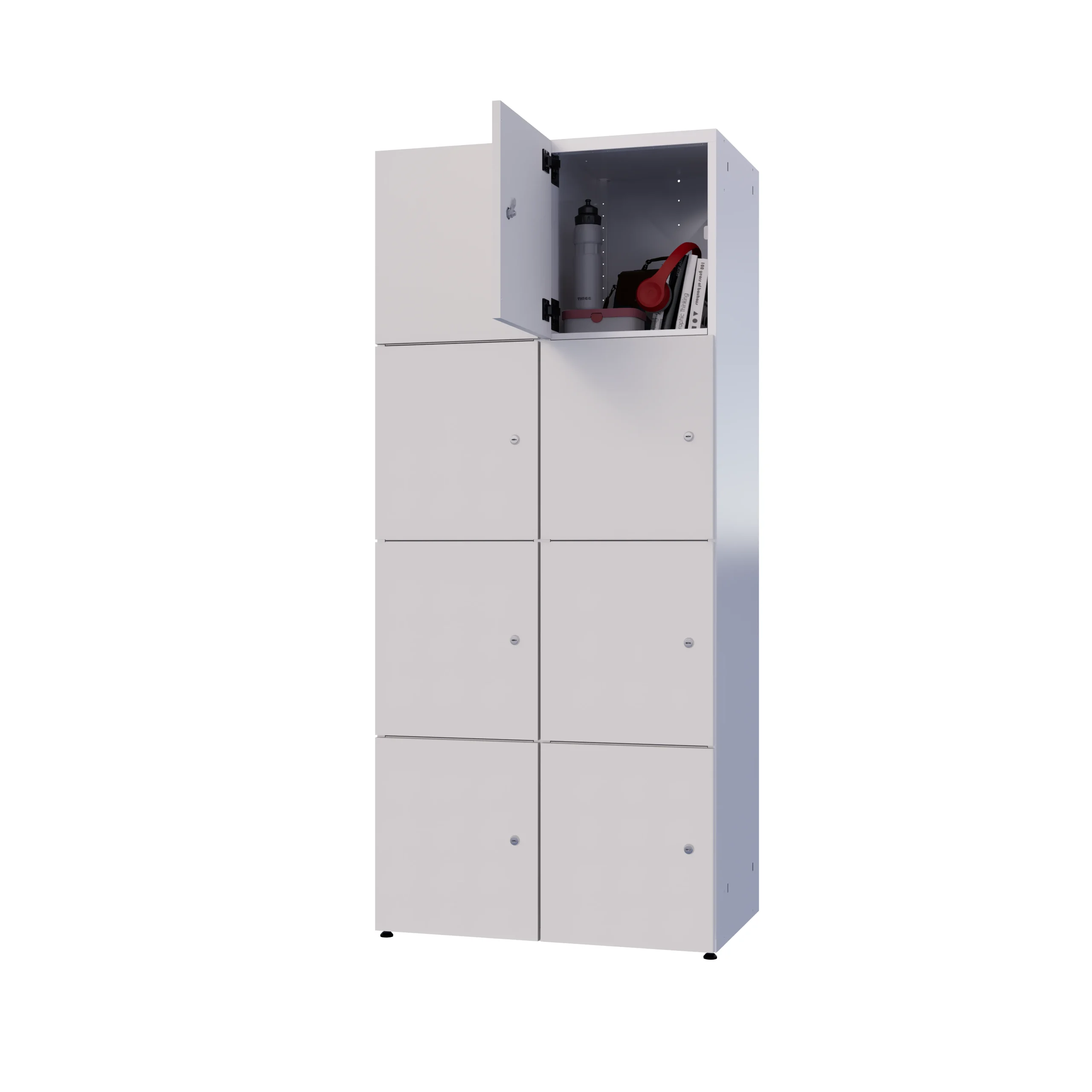 Modułowa szafka metal z LPW - Combo 4 poziomy - obrazek 20