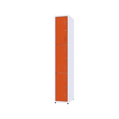 Szafka szkolna skrytkowa metalowa – Vela w kolorze Juicy Orange
