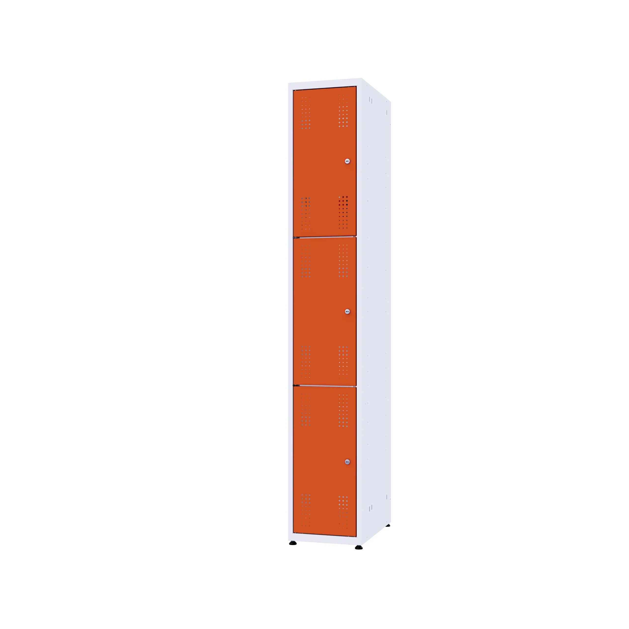 Szafka szkolna skrytkowa metalowa – Vela w kolorze Juicy Orange