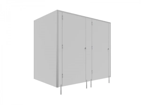 Kabiny WC z LPW -SOLARI 2 drzwi