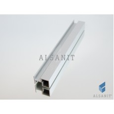Belka aluminiowa do płyt 10/12mm, anoda C-0