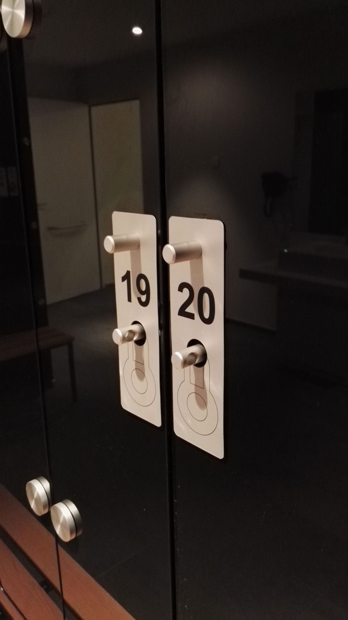 Combo szafki ubraniowe numeracja