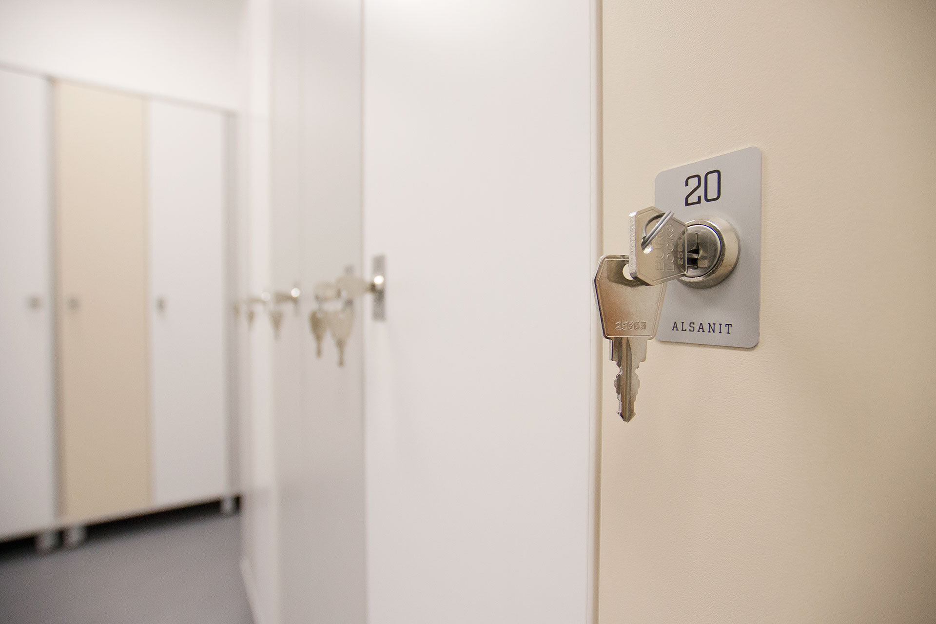 Luxa szafki stojące z numeracją
