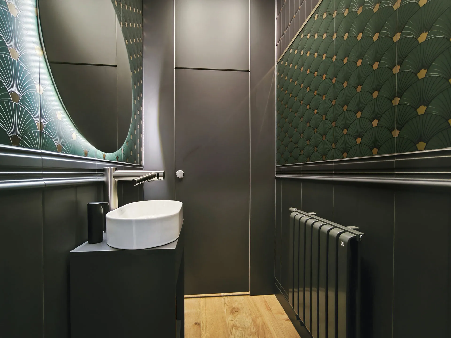 Alsanit Kabiny Gemini sandwich na pełną wysokość pomieszczenia