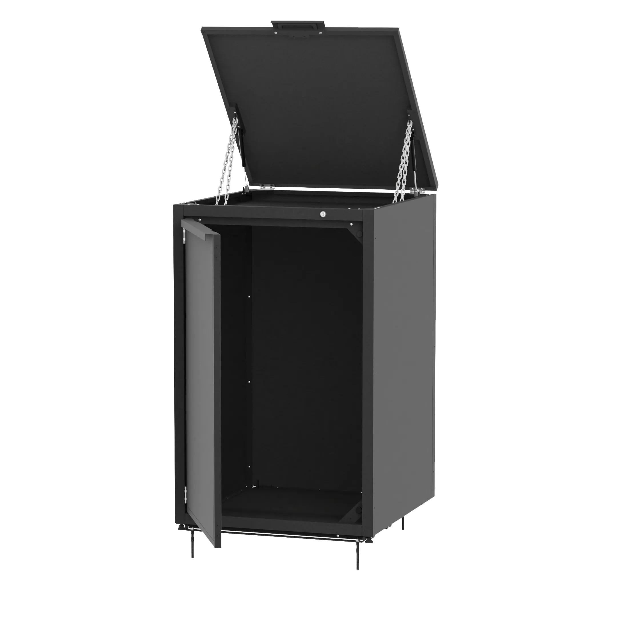 metalowy domowy paczkomat